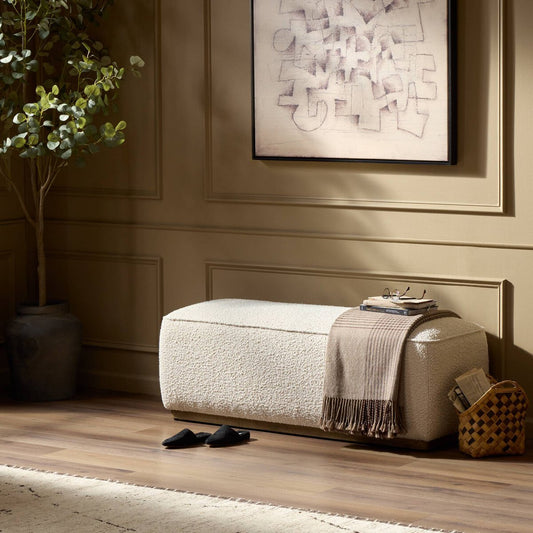 Sinclair Accent Bench- 55" - Knoll Natural