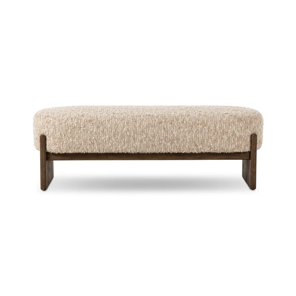 Kirby Accent Bench - Solema Cream