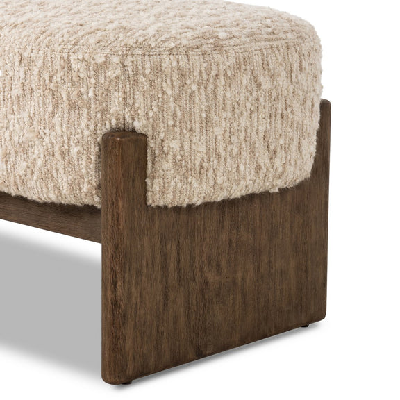 Kirby Accent Bench - Solema Cream