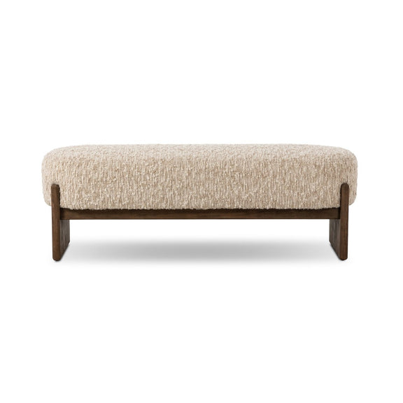 Kirby Accent Bench - Solema Cream