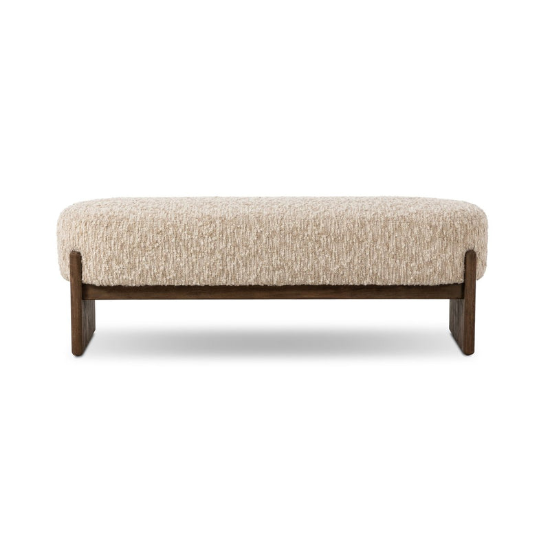 Kirby Accent Bench - Solema Cream