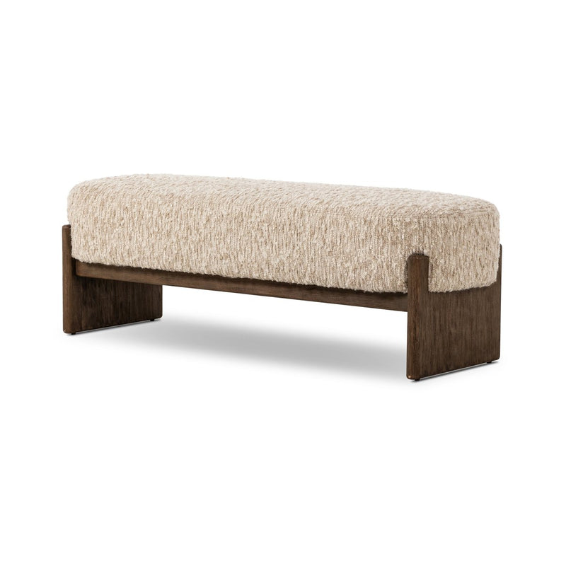 Kirby Accent Bench - Solema Cream
