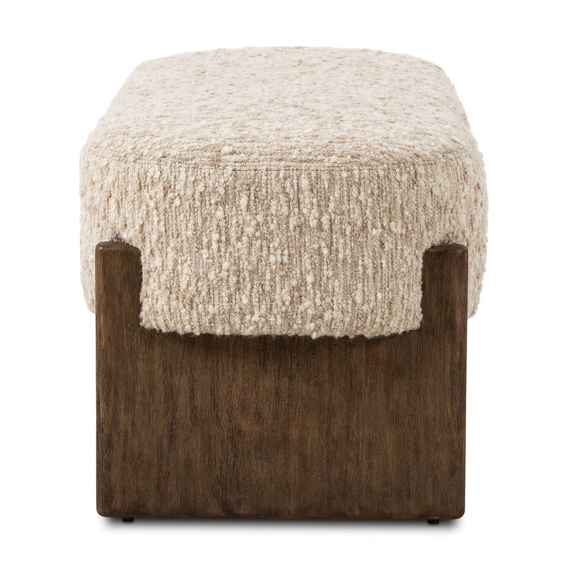 Kirby Accent Bench - Solema Cream