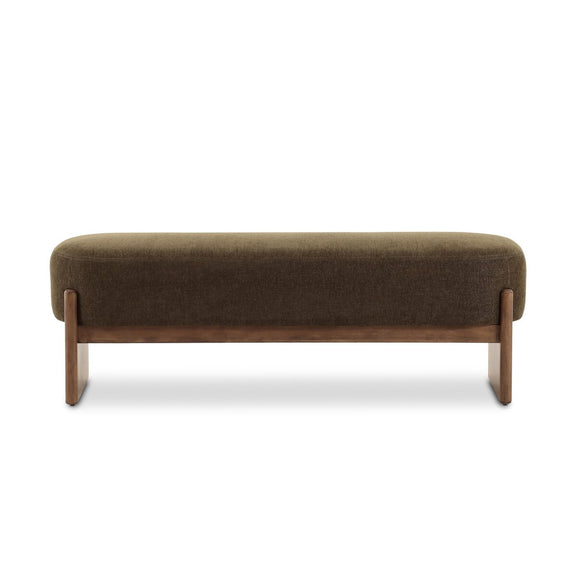 Kirby Accent Bench - Sutton Olive