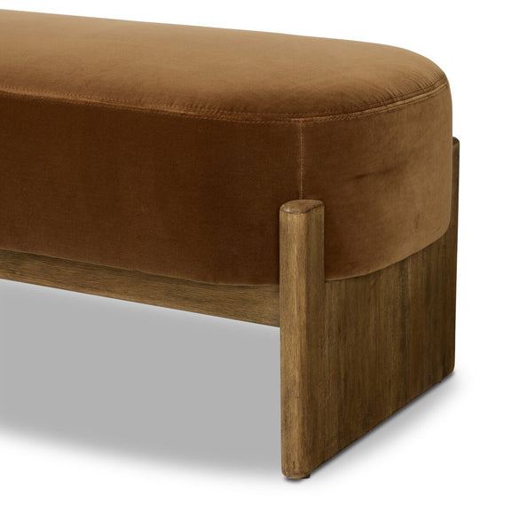Kirby Accent Bench - Surrey Ochre