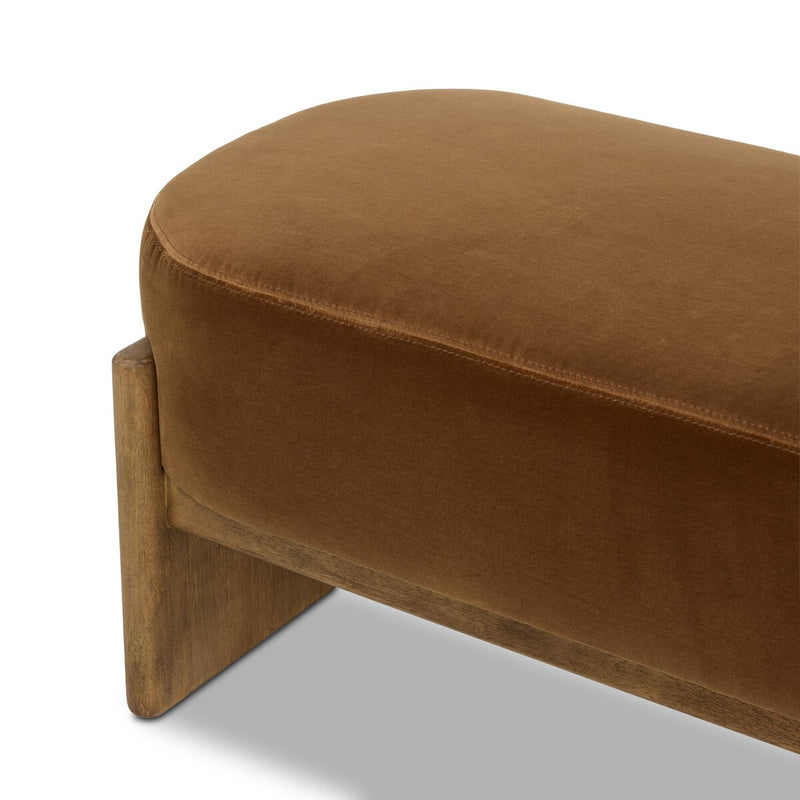 Kirby Accent Bench - Surrey Ochre