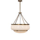 Brennock Pendant - Milk Glass