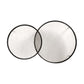 Yoko Nesting Tables - Set Of 2 - Clear Cast Glass