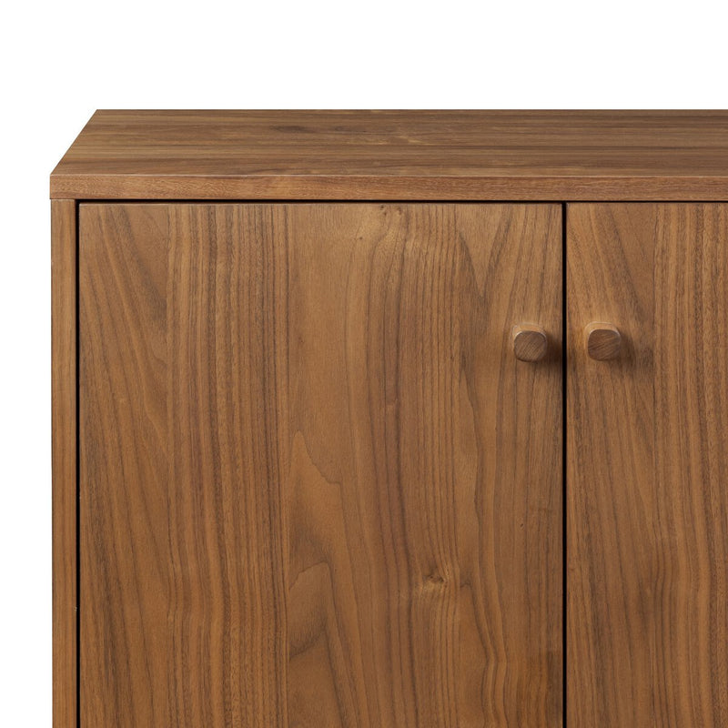 Arturo 4 Door Sideboard - Natural Walnut
