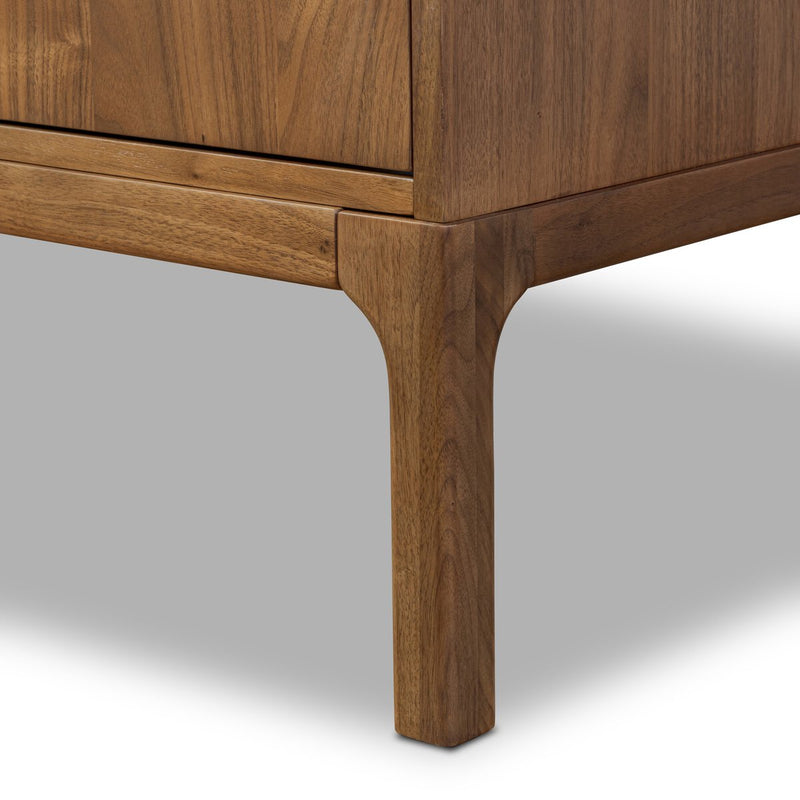 Arturo 4 Door Sideboard - Natural Walnut
