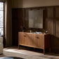Arturo 4 Door Sideboard - Natural Walnut