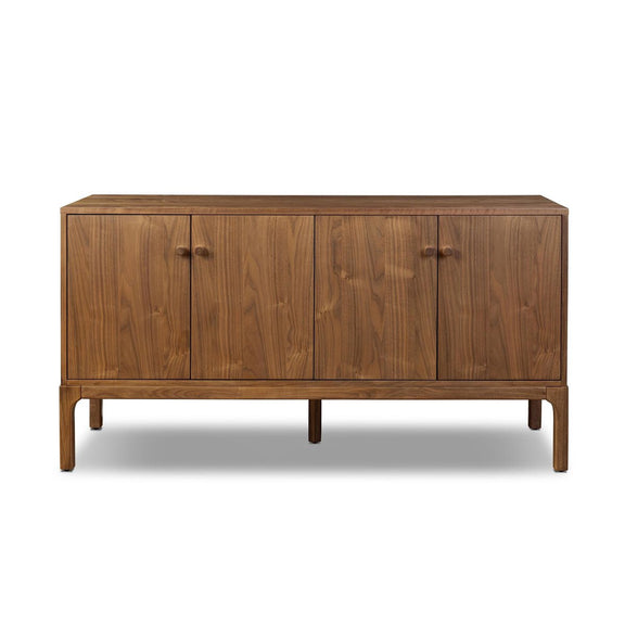 Arturo 4 Door Sideboard - Natural Walnut