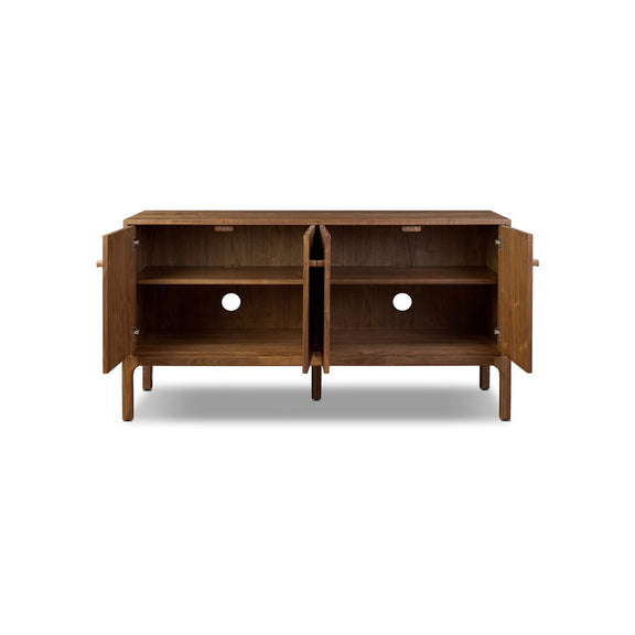 Arturo 4 Door Sideboard - Natural Walnut