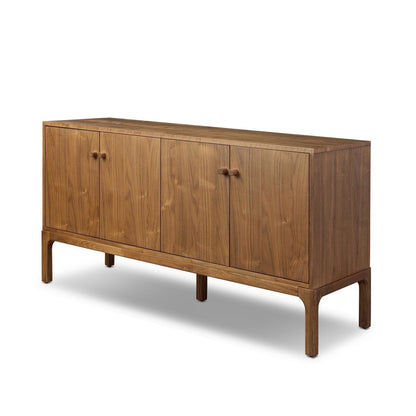 Arturo 4 Door Sideboard - Natural Walnut