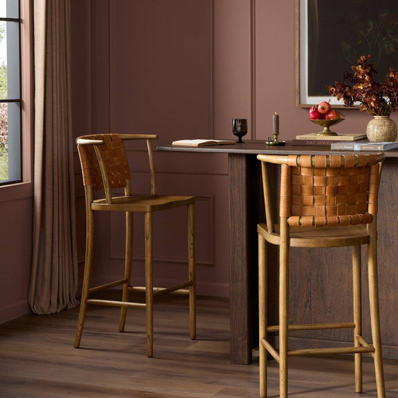 Penelope Bar + Counter Stool - Haven Tobacco