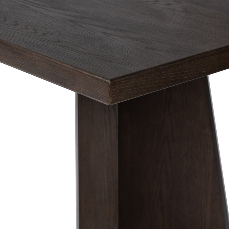 Shavano Dining Table - Espresso Oak Veneer