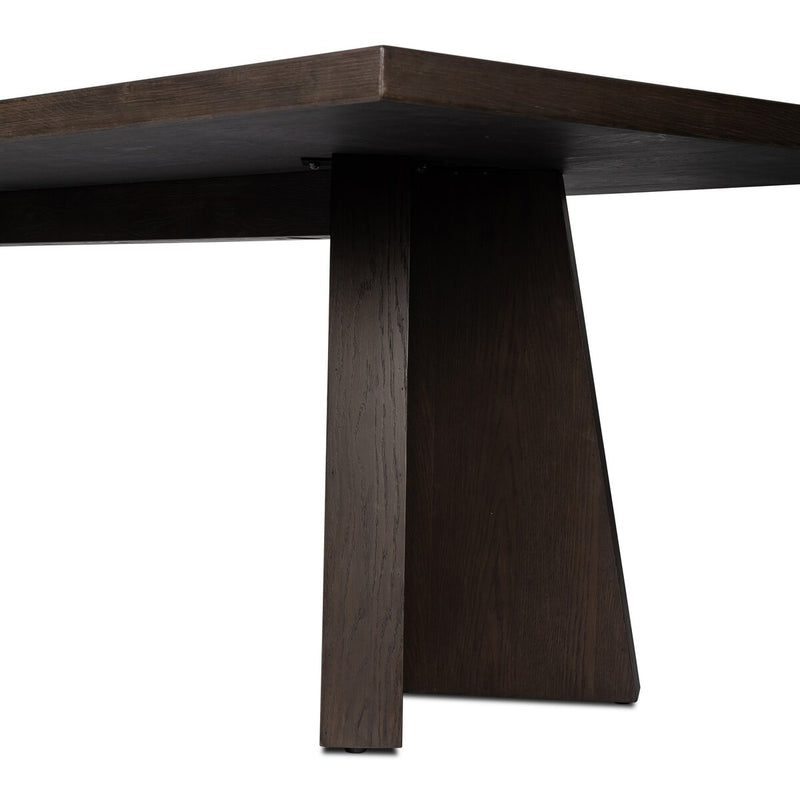Shavano Dining Table - Espresso Oak Veneer