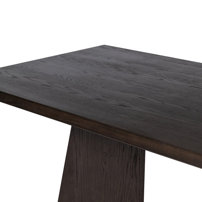 Shavano Dining Table - Espresso Oak Veneer