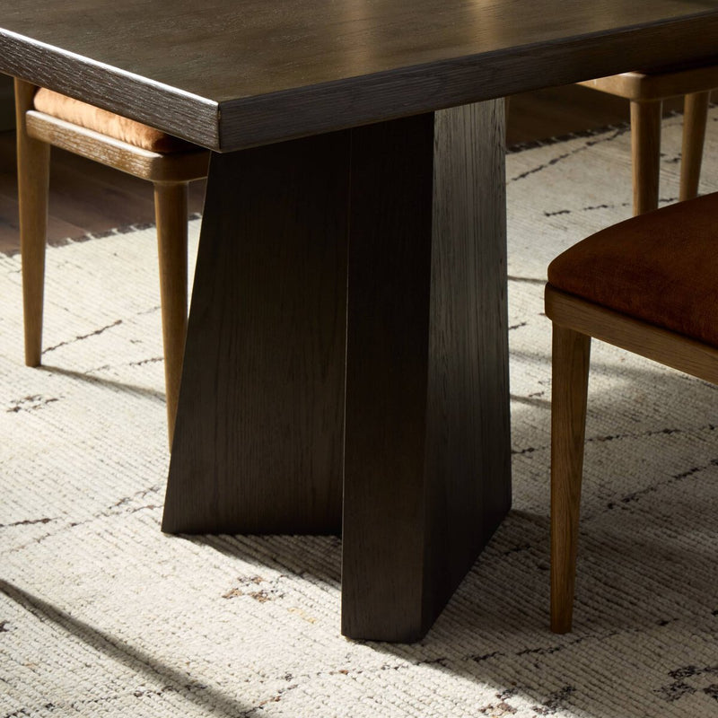 Shavano Dining Table - Espresso Oak Veneer