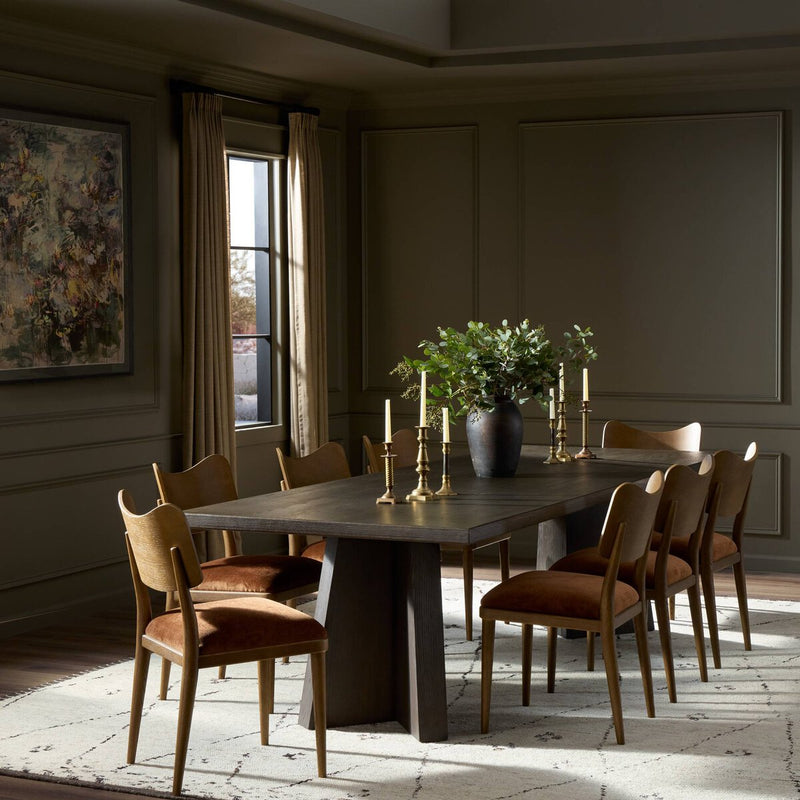 Shavano Dining Table - Espresso Oak Veneer