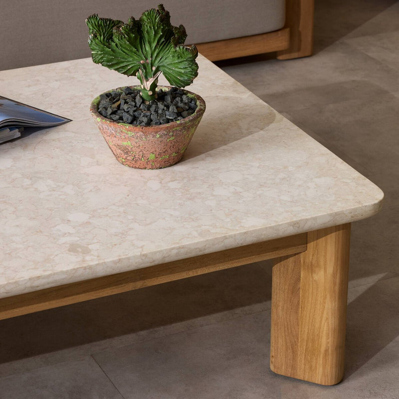 Sterling Outdoor Stone Coffee Table
