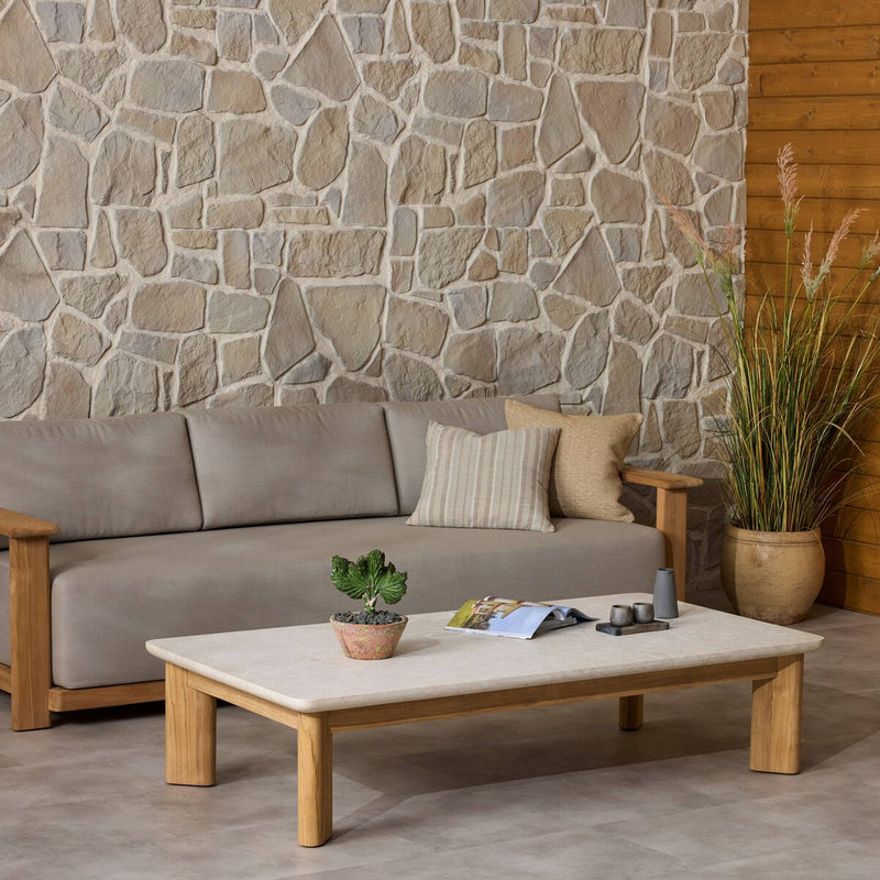 Sterling Outdoor Stone Coffee Table