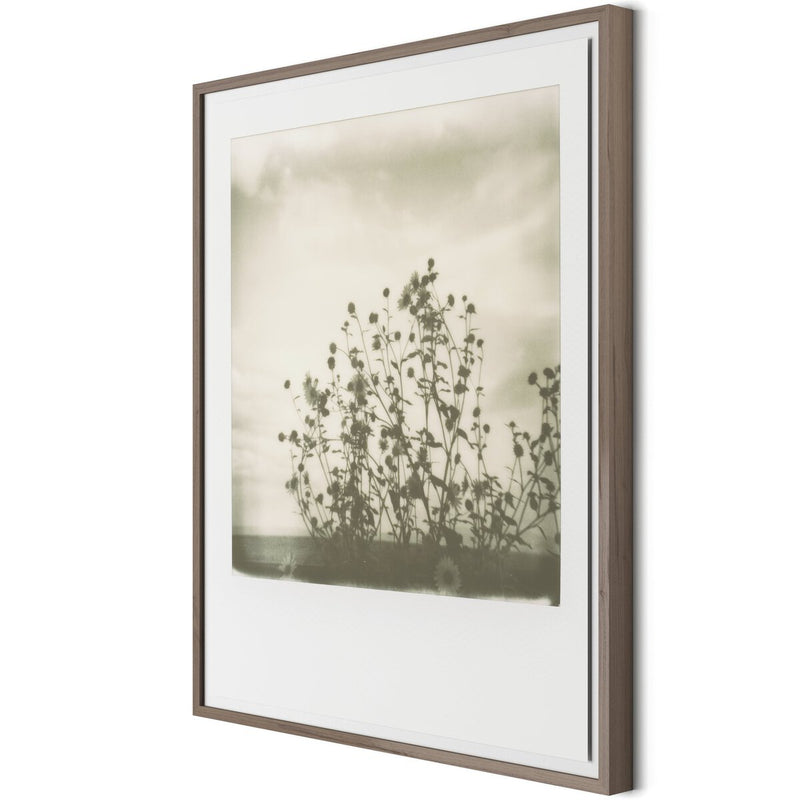 Sunflowers by Darden Smith - Rustic Walnut