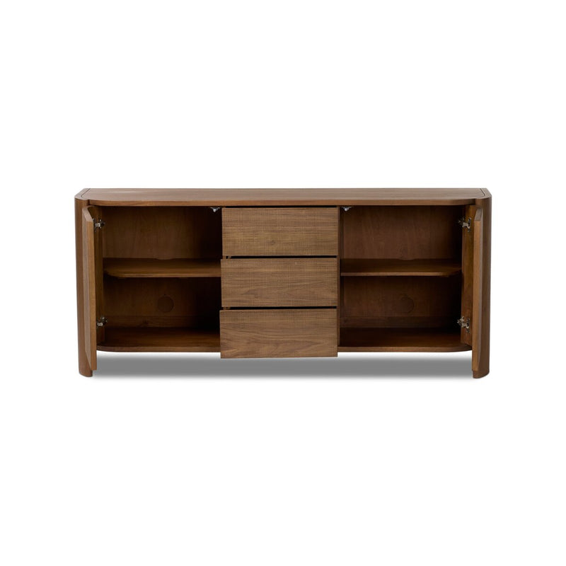 Ames Sideboard - Textured Brown Walnut