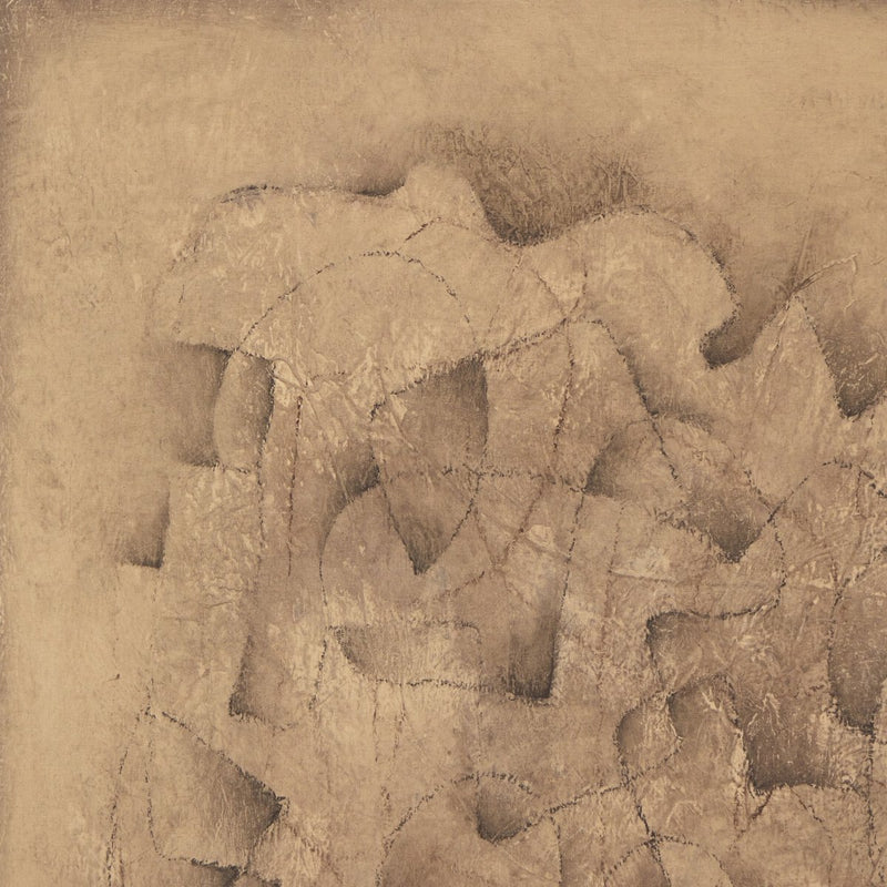 Desert Fortress by Benjamin Galvan - Rustic Walnut Floater