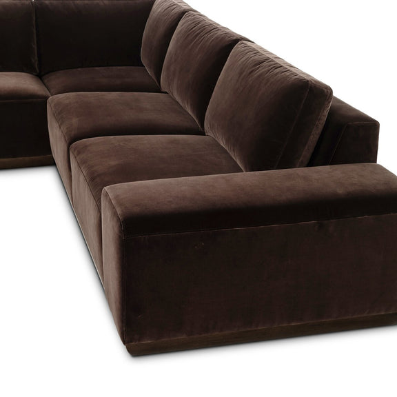 Isaiah 3-Piece Sectional - Surrey Cocoa