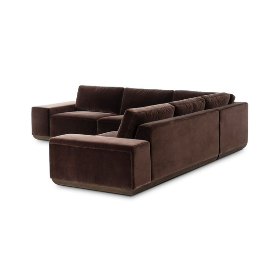 Isaiah 3-Piece Sectional - Surrey Cocoa