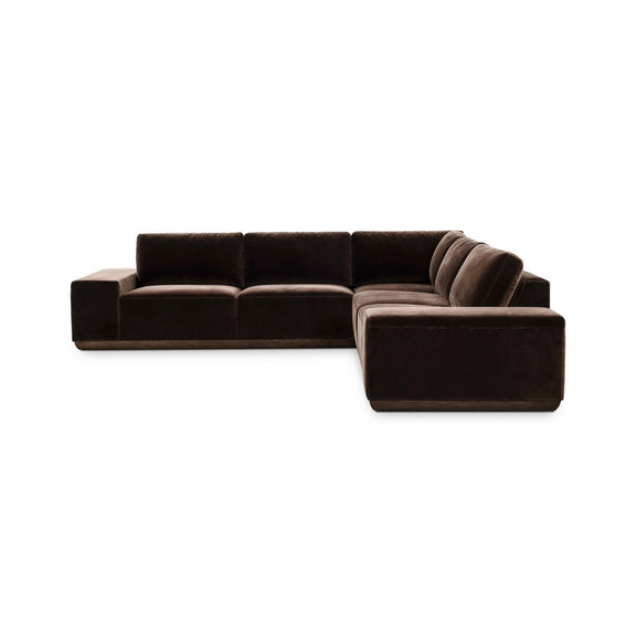 Isaiah 3-Piece Sectional - Surrey Cocoa