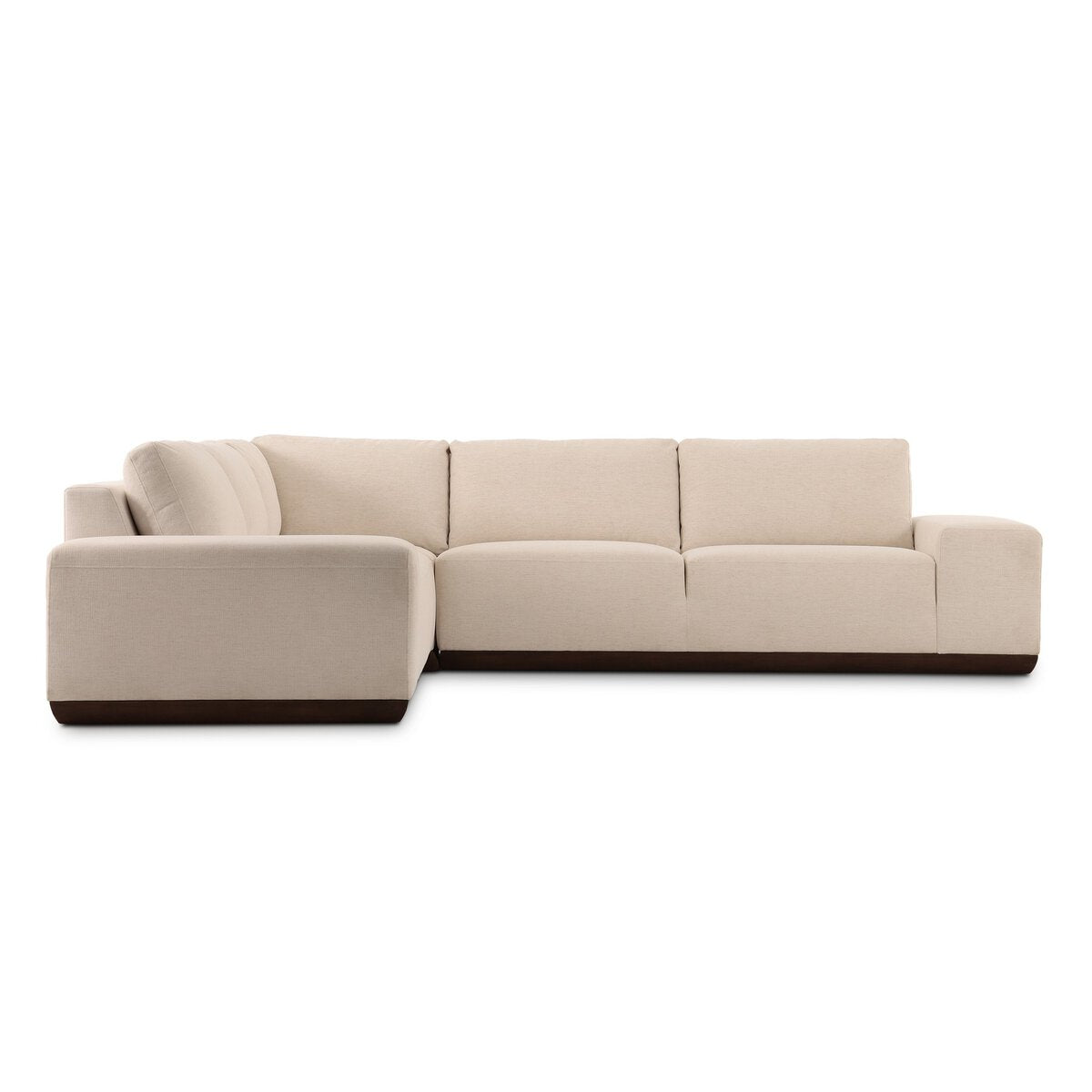 Isaiah 3-Piece Sectional - Crypton Nomad Snow