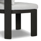 Jackson Outdoor Metal Armless Dining Chair - Alessi Linen
