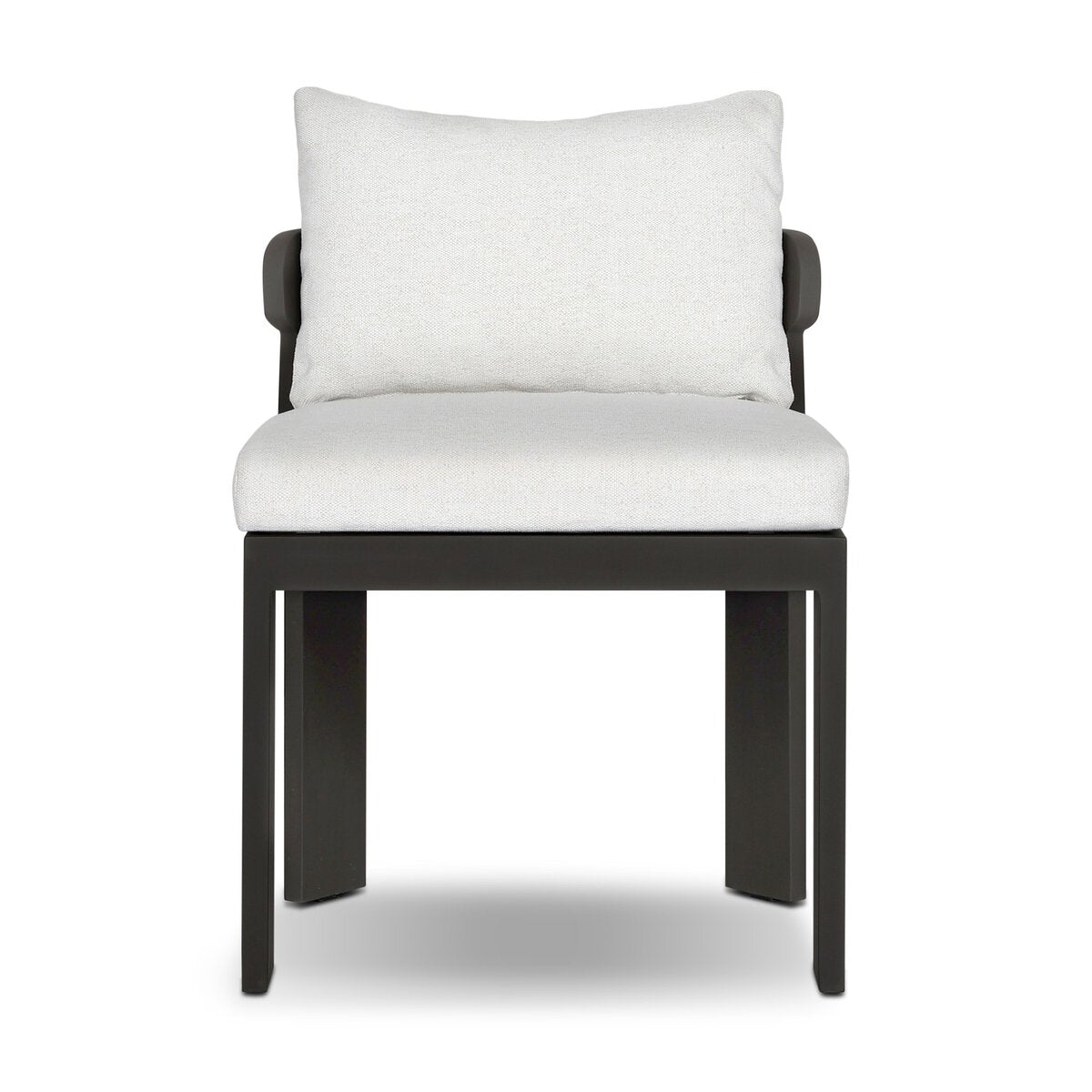 Jackson Outdoor Metal Armless Dining Chair - Alessi Linen