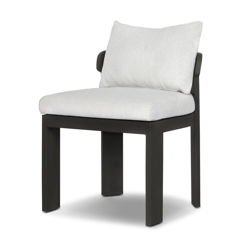 Jackson Outdoor Metal Armless Dining Chair - Alessi Linen