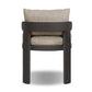 Jackson Outdoor Metal Armless Dining Chair - Concha Fog