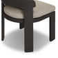Jackson Outdoor Metal Armless Dining Chair - Concha Fog