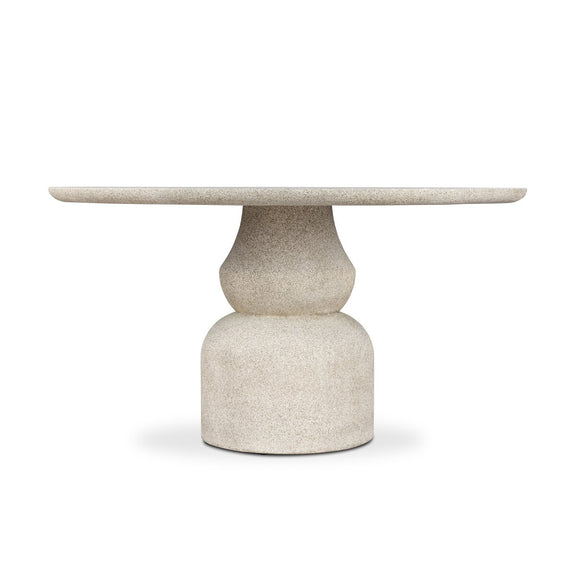 Faber Outdoor Dining Table - Aged Natural Concrete