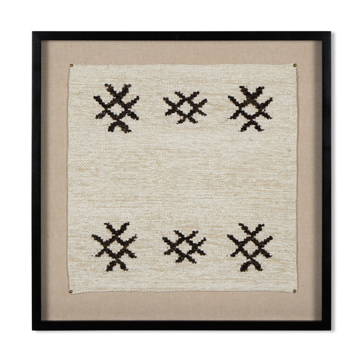 Ankara Textile I by FH Art Studio - Black Maple