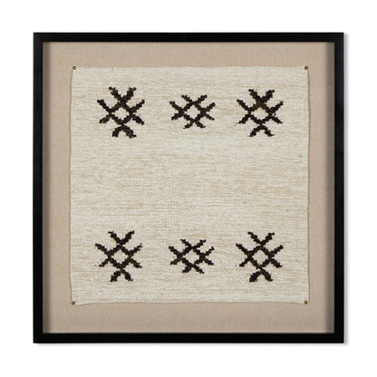 Ankara Textile I by FH Art Studio - Black Maple