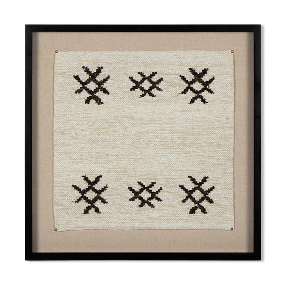 Ankara Textile I by FH Art Studio - Black Maple
