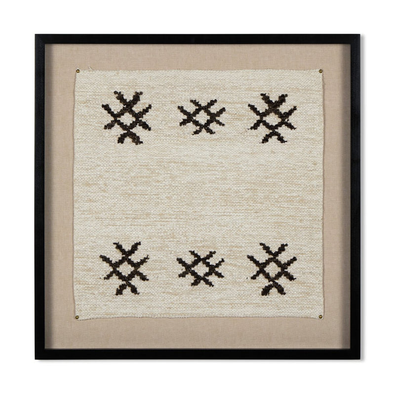Ankara Textile I by FH Art Studio - Black Maple