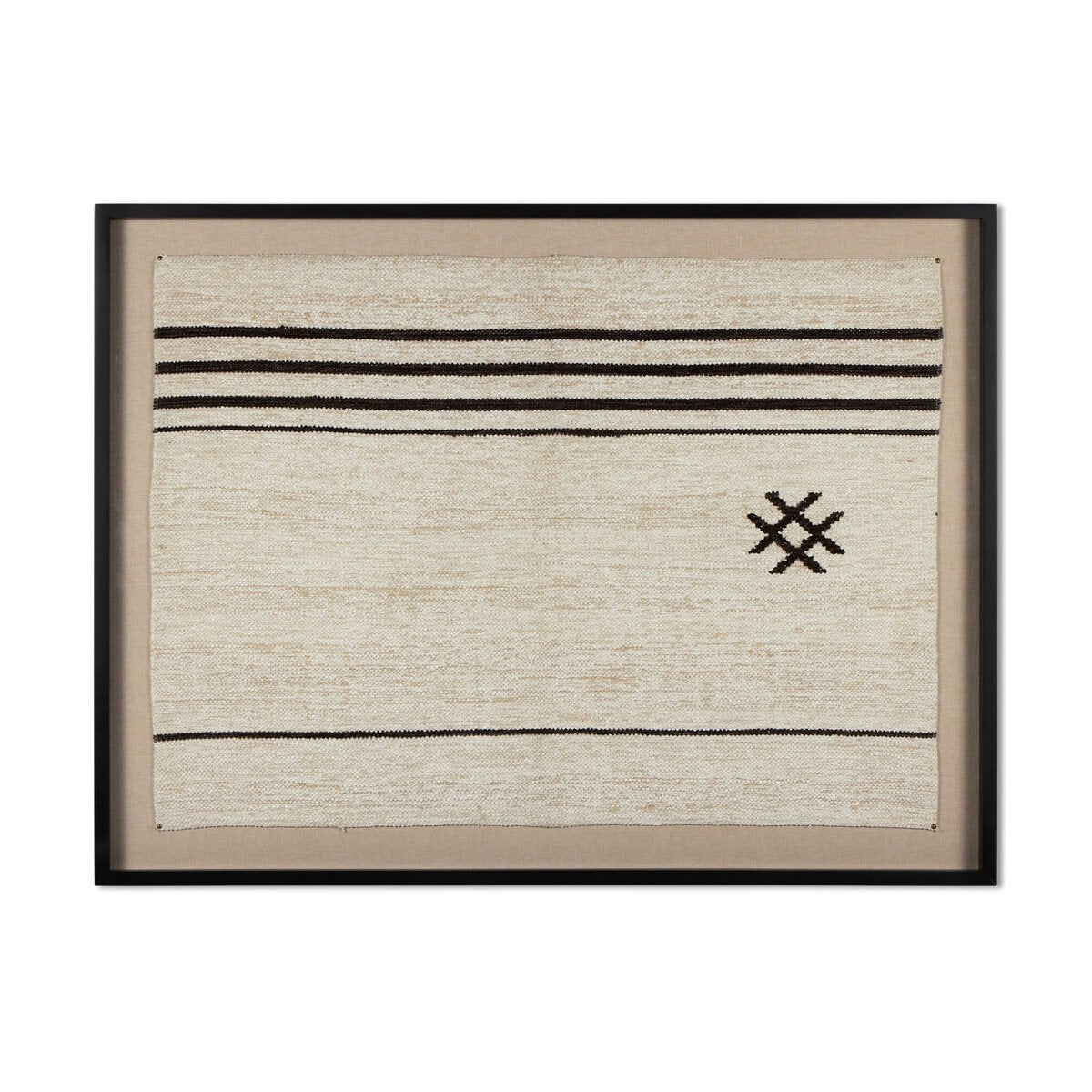 Ankara Textile II by FH Art Studio - Black Maple