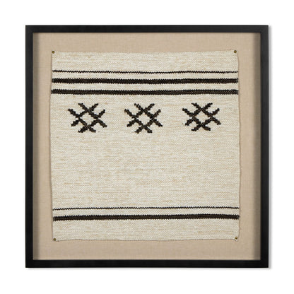 Ankara Textile III by FH Art Studio - Black Maple