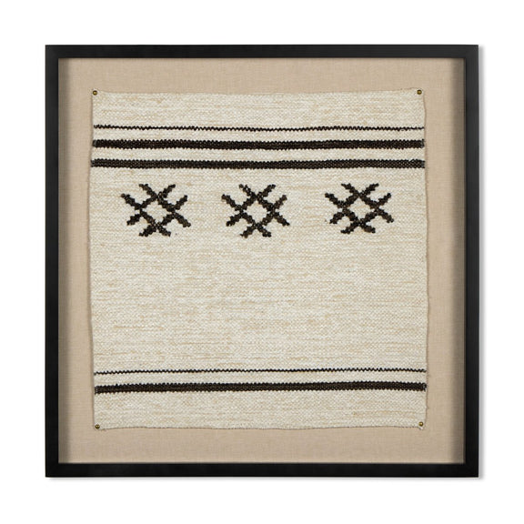 Ankara Textile III by FH Art Studio - Black Maple