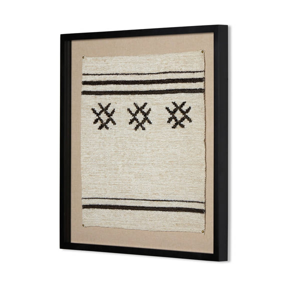 Ankara Textile III by FH Art Studio - Black Maple