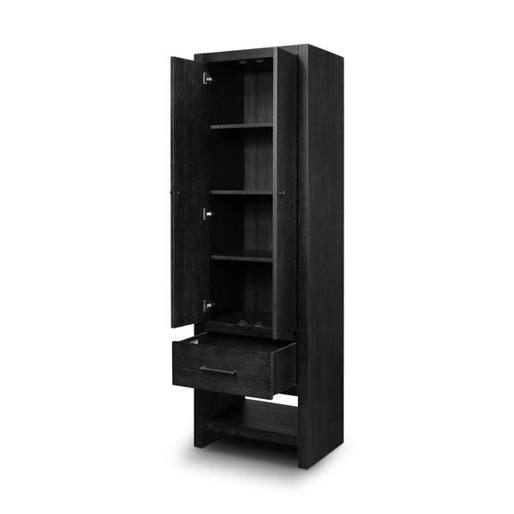 Anthem Bath Storage - Black Wash Oak