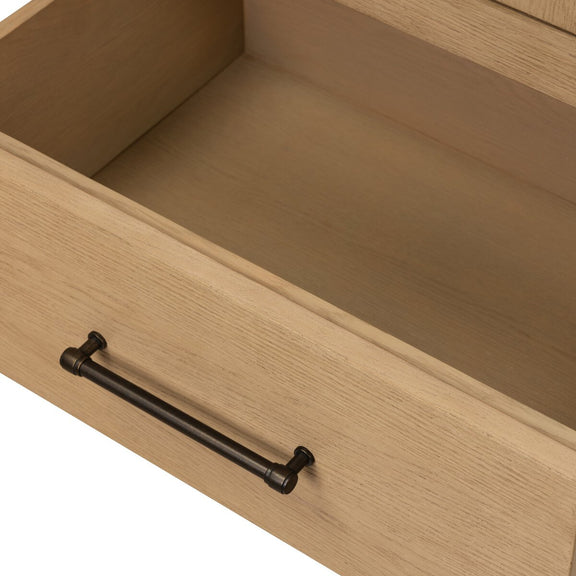 Anthem Bath Storage - Satin Light Wash Oak