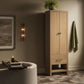 Anthem Bath Storage - Satin Light Wash Oak